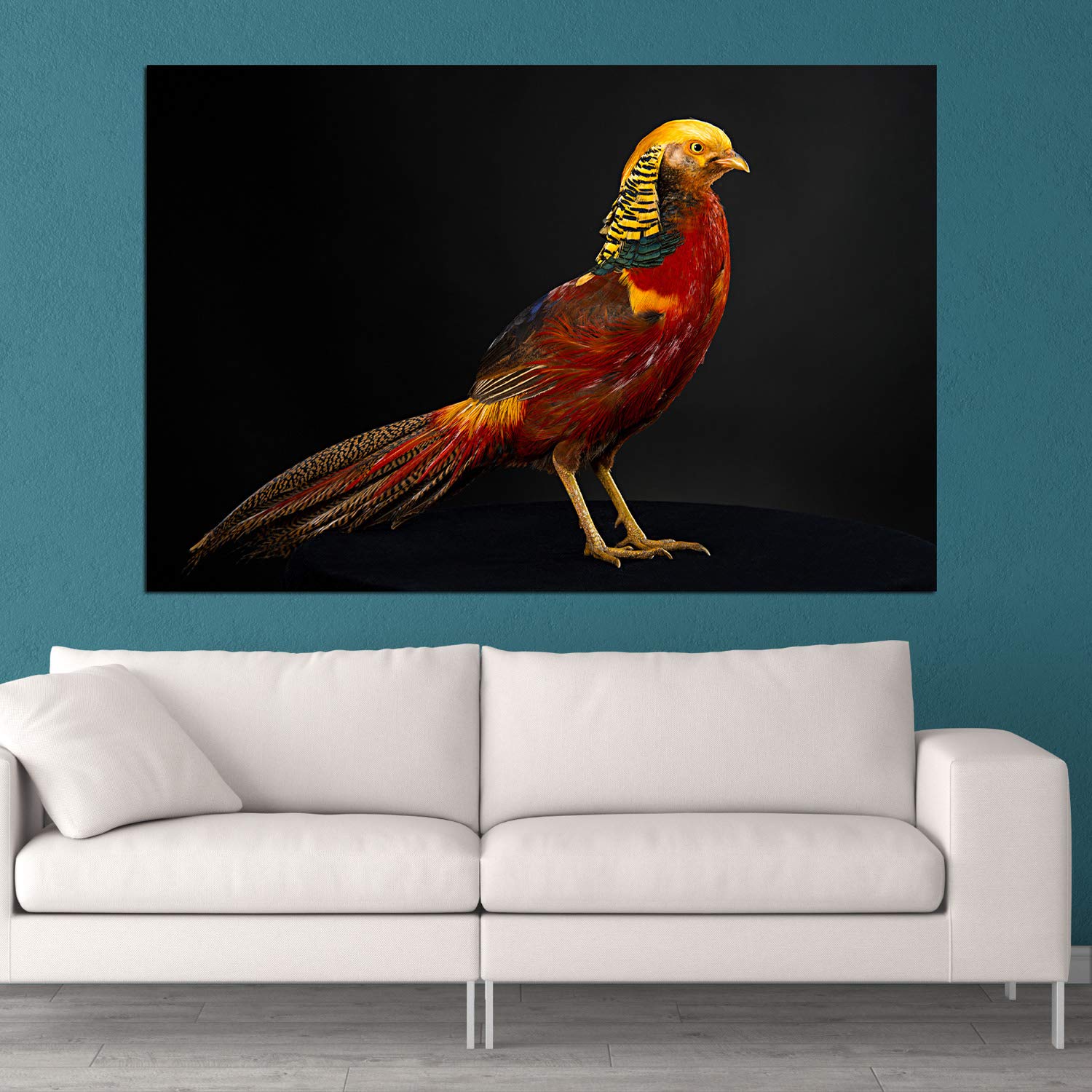 inep-b083y535fx-pheasant-parade-unframed-animal-wall-art-showcasing-a-golden-pheasant-on-cotton-canvas.jpeg